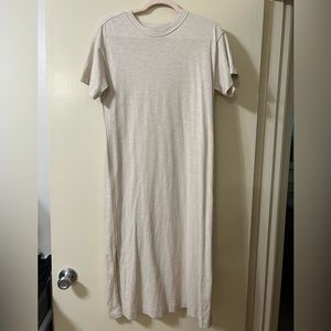 Tan long Old Navy dress